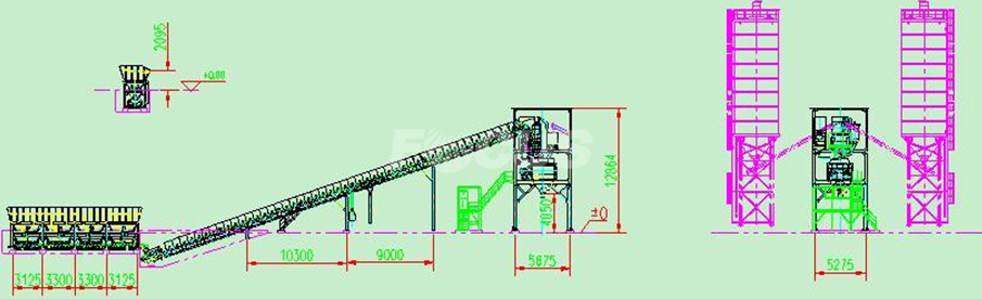 HZS180 Plantas De Hormigon,Plantas Dosificadoras De Concreto