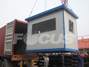 HZS50 Plantas De Concreto Entregando